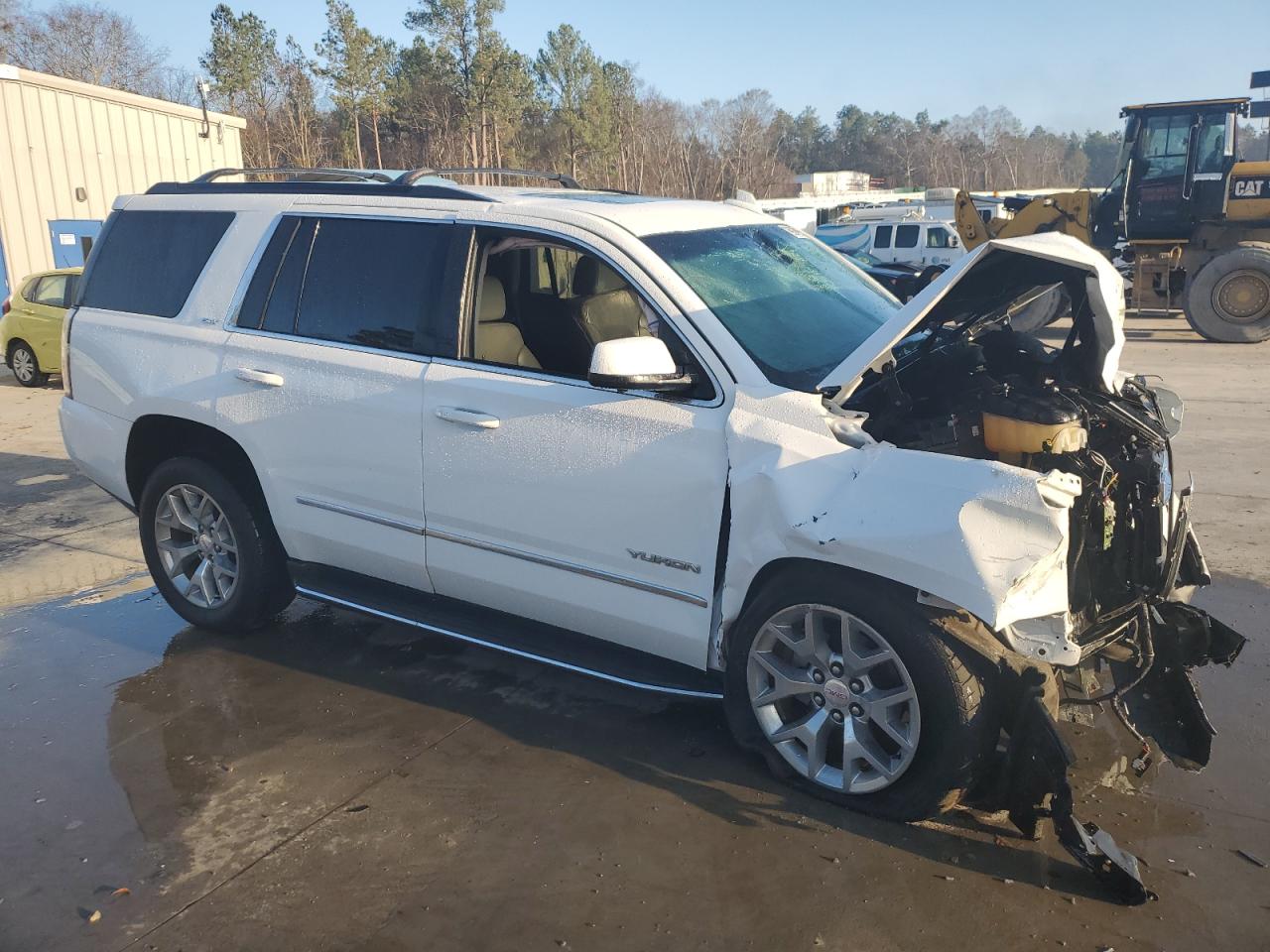 2018 GMC Yukon VIN 1GKS1BKC6JR384246 Copart auction photo, front end damage thumbnail 4