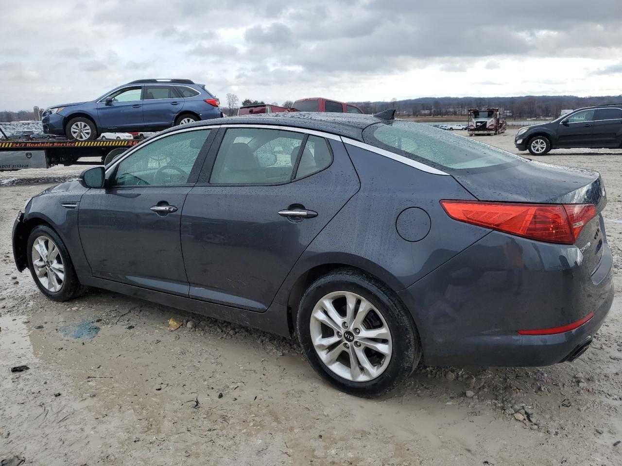 2011 KIA Optima VIN KNAGN4A7XB5084494 Copart auction photo, front end damage thumbnail 2