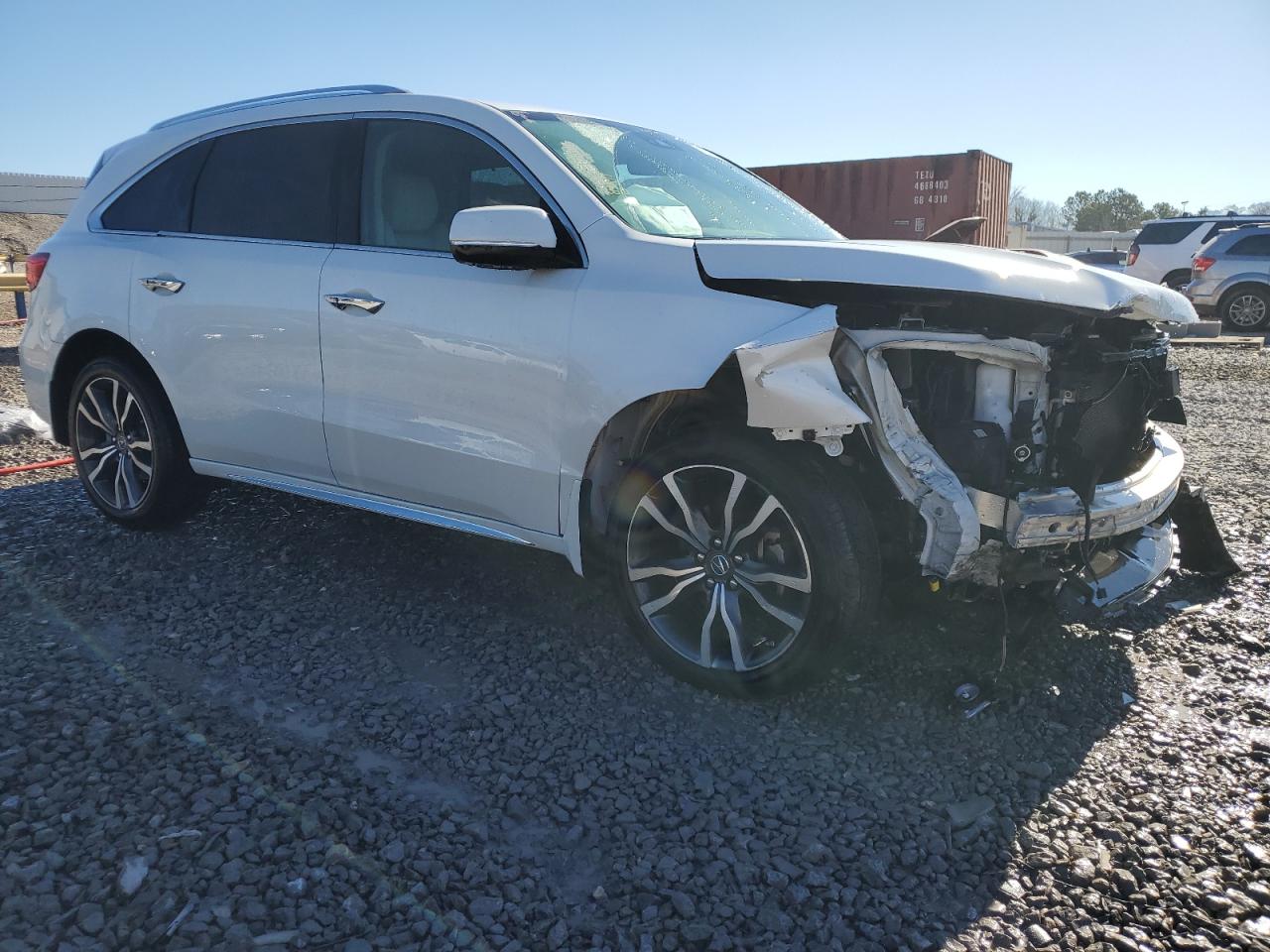 2020 Acura MDX VIN 5J8YD3H80LL006761 Copart auction photo, front end / minor dent/scratches damage thumbnail 4