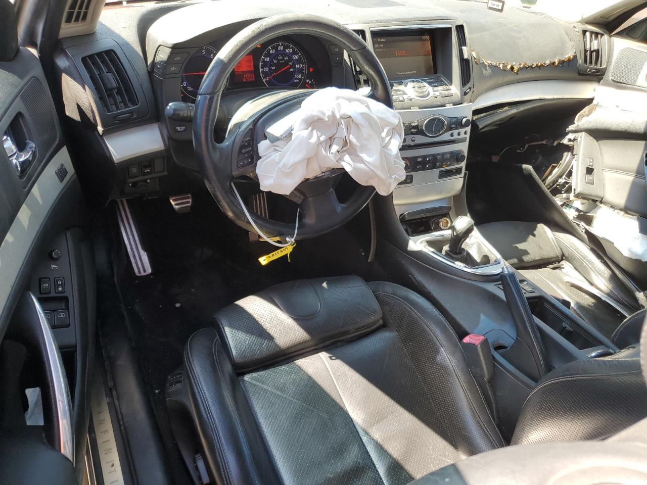 2008 Infiniti G VIN JNKCV64E38M103410 Copart auction photo, all over damage thumbnail 8