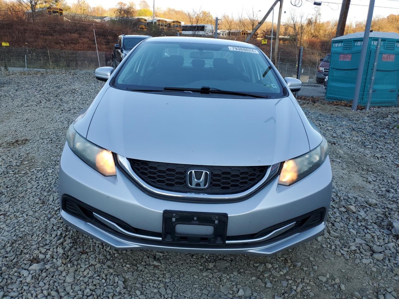 2015 Honda Civic VIN 19XFB2F57FE018465 Copart auction photo, rear end damage thumbnail 5
