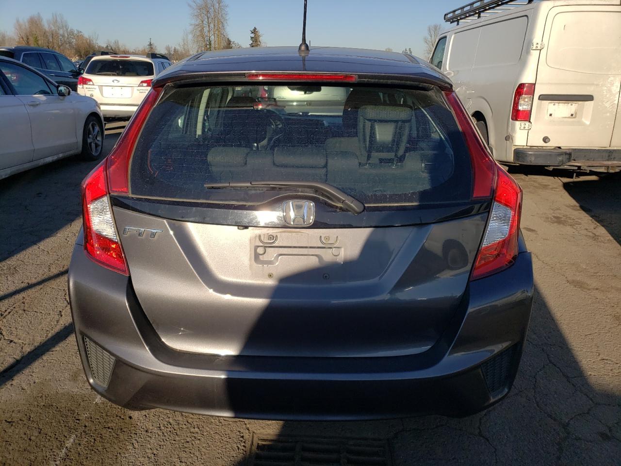 2015 Honda Fit VIN 3HGGK5H50FM772785 Copart auction photo, side damage thumbnail 6