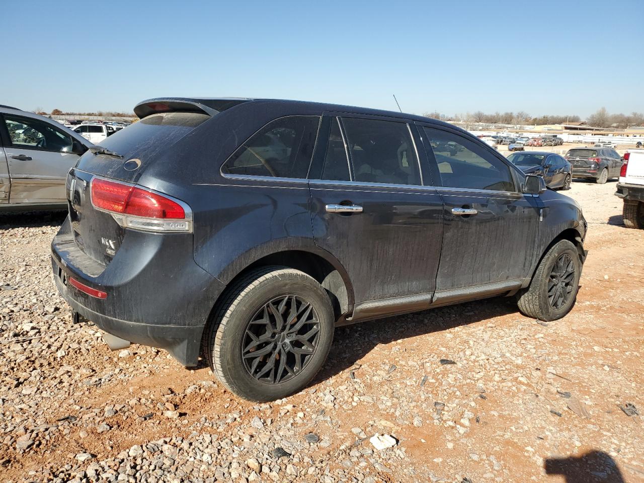 2013 Lincoln MKX VIN 2LMDJ8JK4DBL45842 Copart auction photo, front end / mechanical damage thumbnail 3