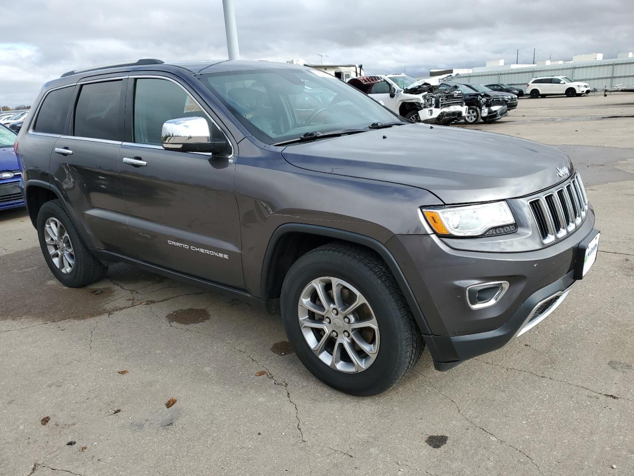 2015 Jeep Grand Cherokee VIN 1C4RJFBG5FC736294 Copart auction photo, rear end / minor dent/scratches damage thumbnail 4