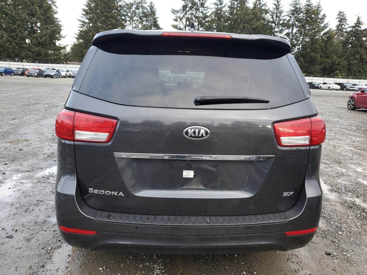 2018 KIA Sedona VIN KNDMC5C13J6390021 Copart auction photo, front end damage thumbnail 6