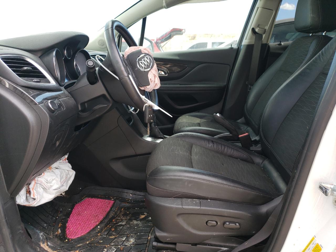 2016 Buick Encore VIN KL4CJASB4GB737967 Copart auction photo, front end / side damage thumbnail 7