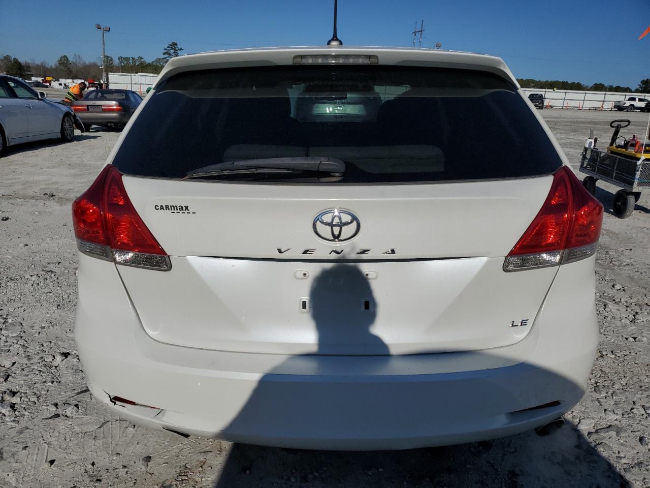 2012 Toyota Venza VIN 4T3ZA3BB5CU058531 Copart auction photo, front end damage thumbnail 6