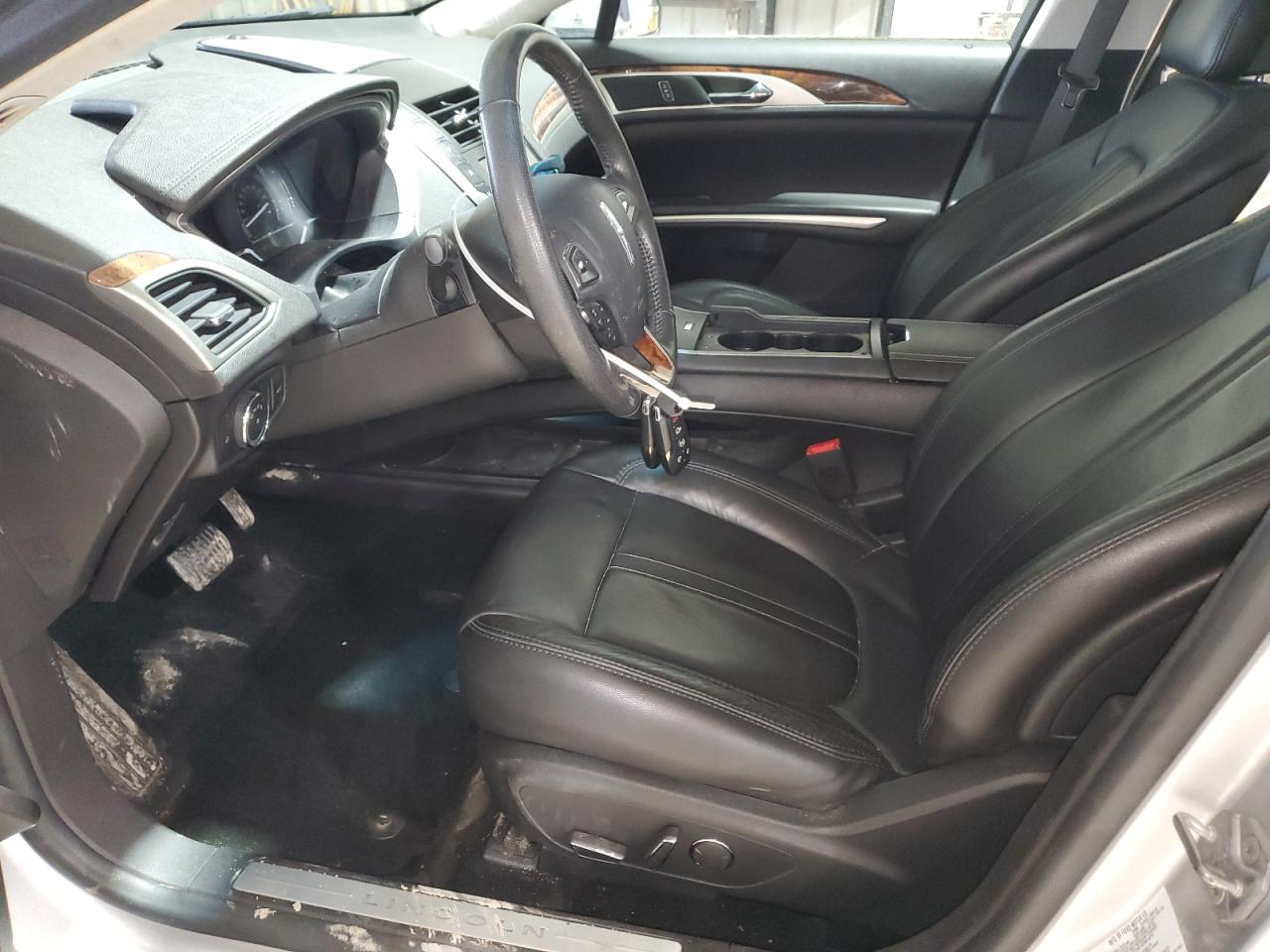 2014 Lincoln MKZ VIN 3LN6L2LU1ER817430 Copart auction photo, front end damage thumbnail 7