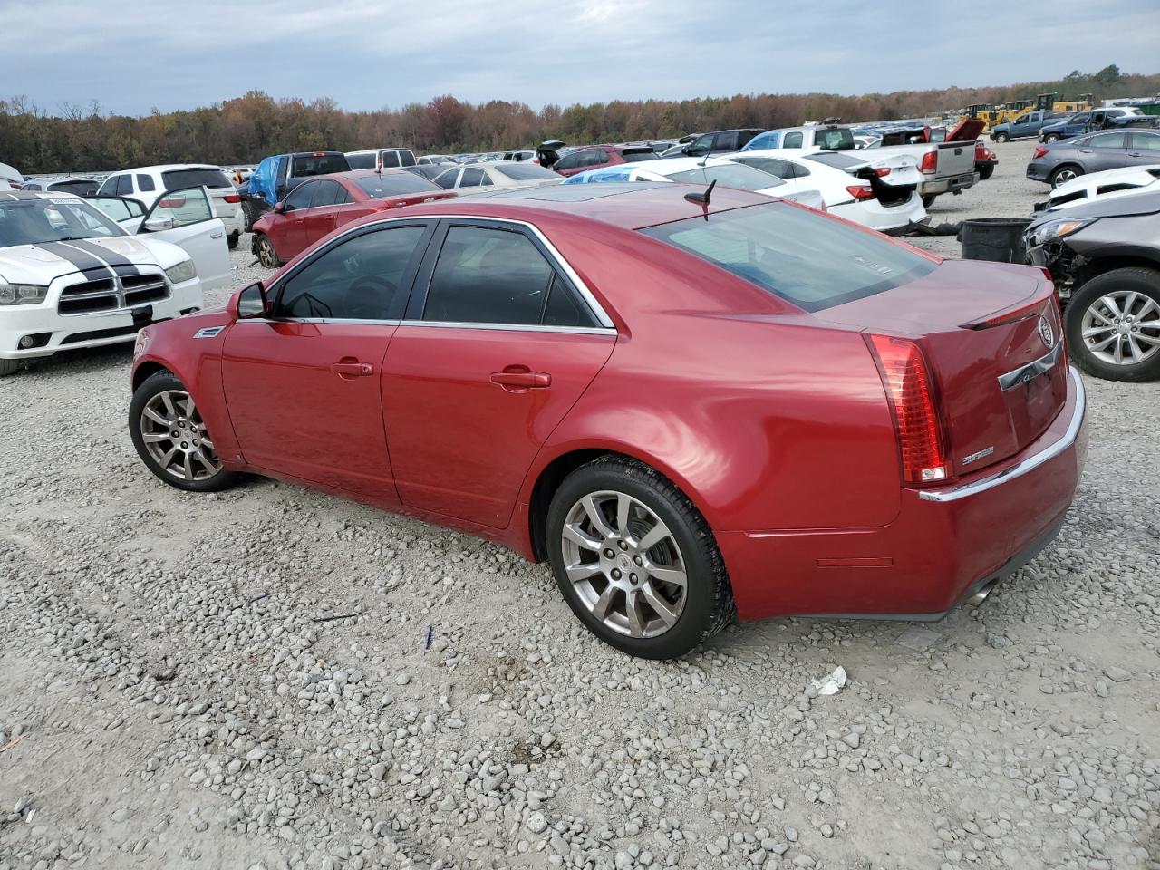 2008 Cadillac CTS VIN 1G6DV57V080135723 Copart auction photo, normal wear damage thumbnail 2
