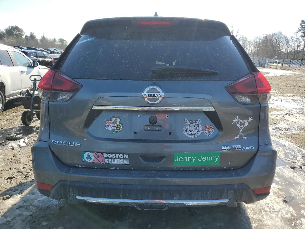 2020 Nissan Rogue VIN 5N1AT2MV0LC729255 Copart auction photo, frame damage / front end damage thumbnail 6