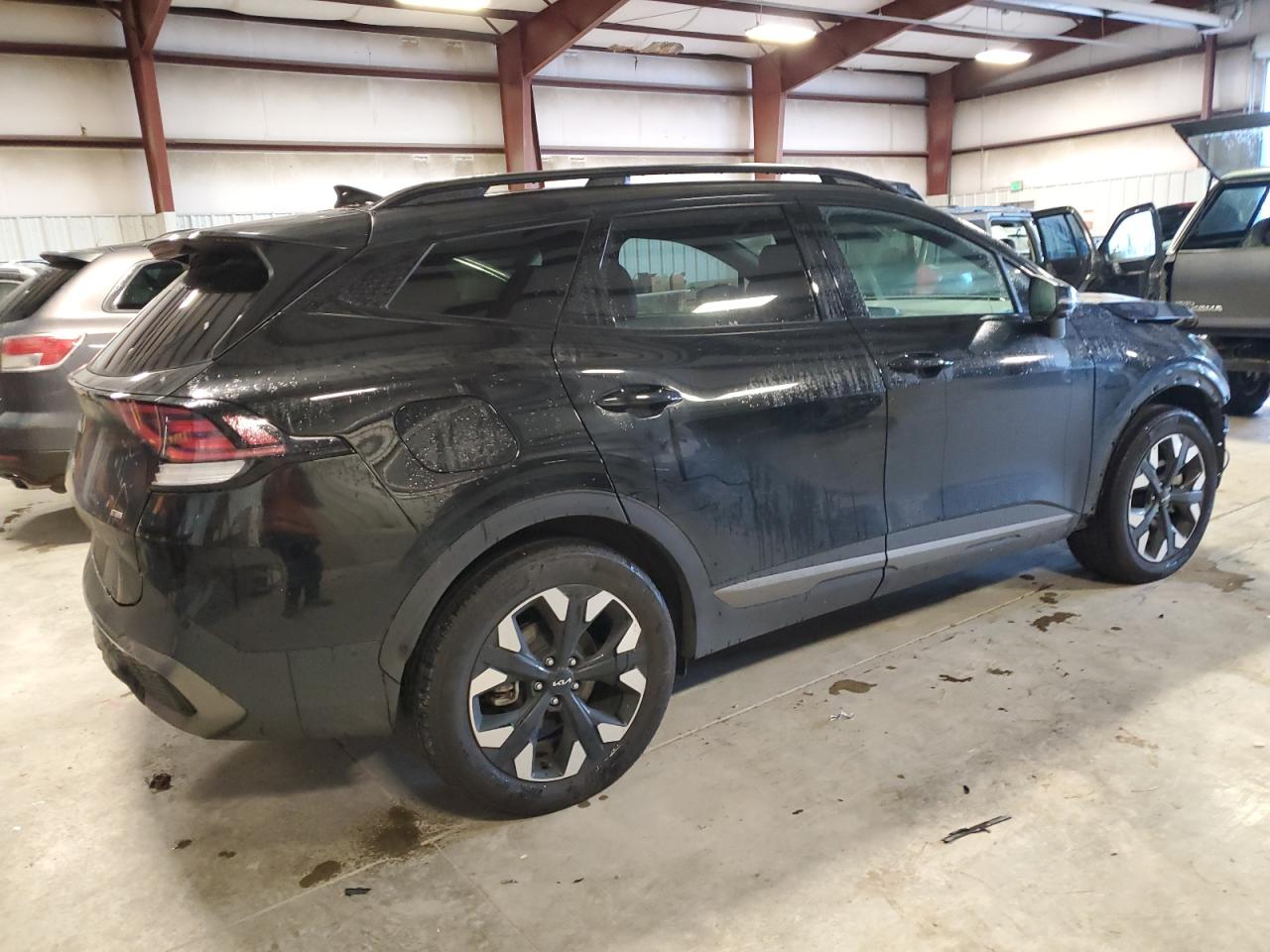 2023 KIA Sportage VIN KNDPZDAH0P7055047 Copart auction photo, front end damage thumbnail 3