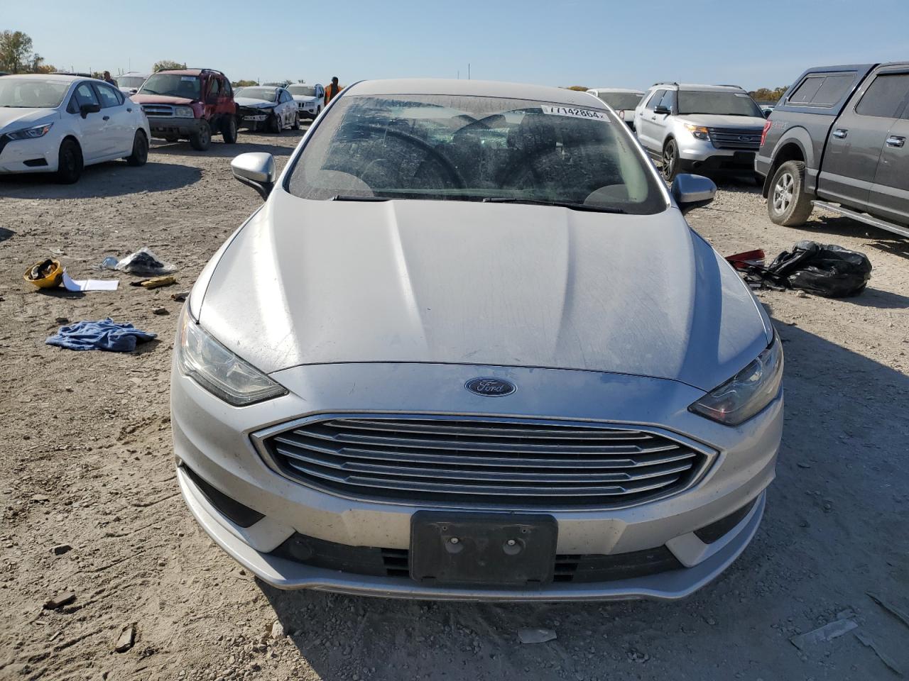 2017 Ford Fusion VIN 3FA6P0HD5HR373310 Copart auction photo, rear end damage thumbnail 5