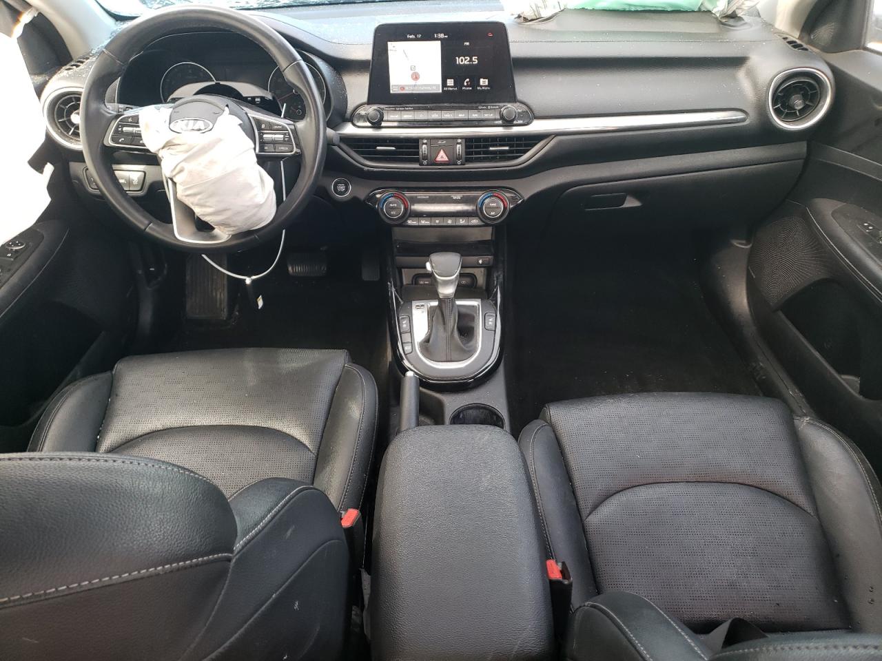2021 KIA Forte VIN 3KEF54AD5ME410889 Copart auction photo, front end / side damage thumbnail 8