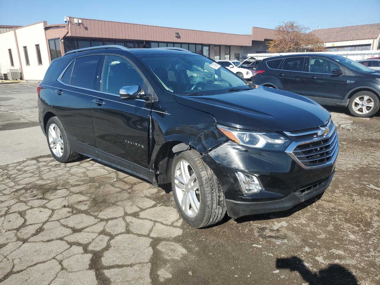 2018 Chevrolet Equinox VIN 3GNAXMEV9JL257276 Copart auction photo, front end / undercarriage damage thumbnail 4