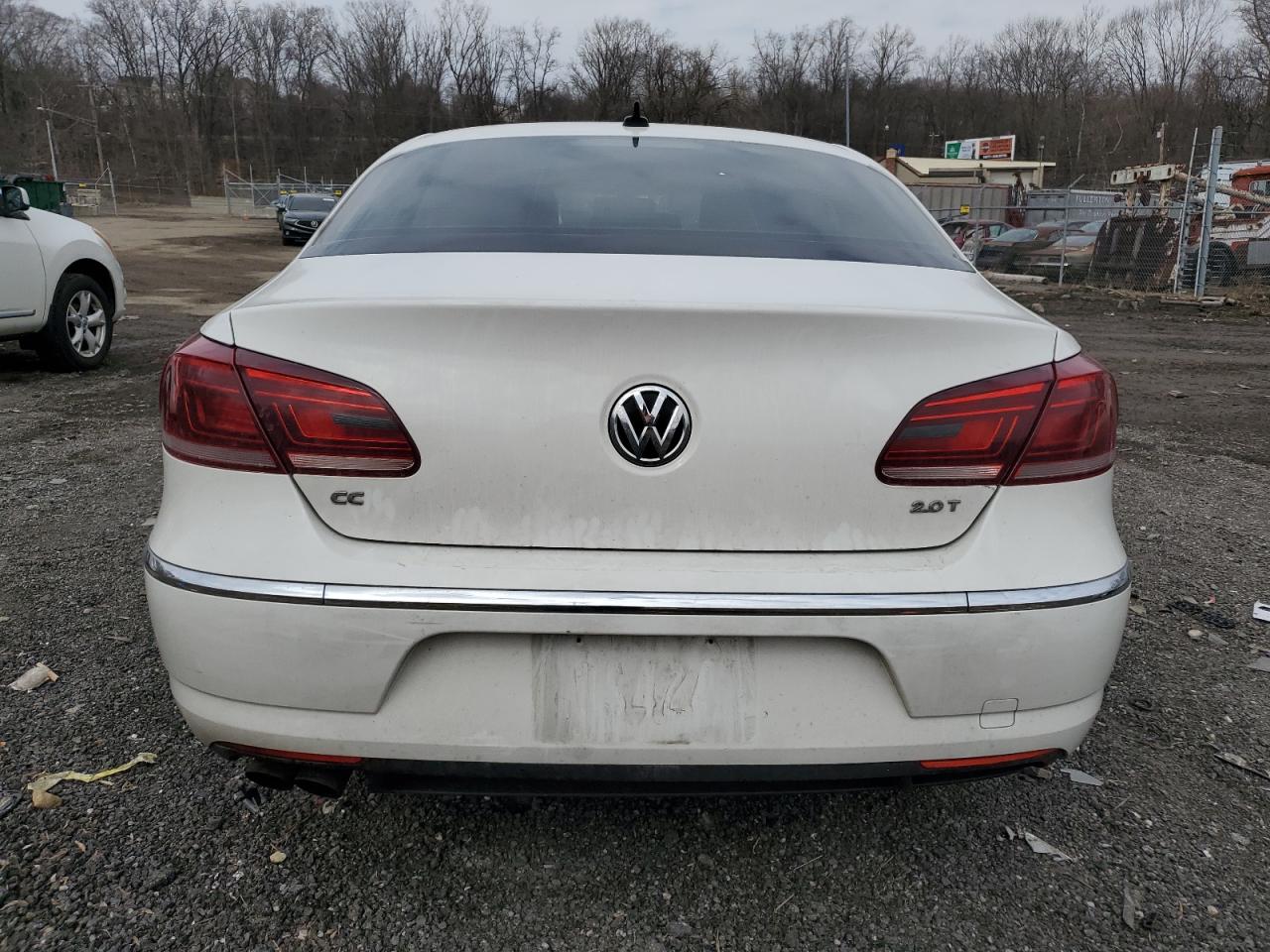 2013 Volkswagen Passat CC VIN WVWBP7AN9DE509715 Copart auction photo, front end damage thumbnail 6