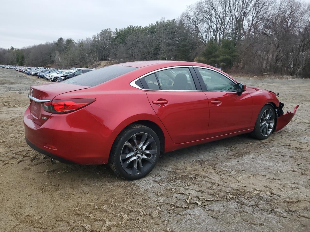 2017 Mazda 6 VIN JM1GL1U57H1143292 Copart auction photo, front end / minor dent/scratches damage thumbnail 3