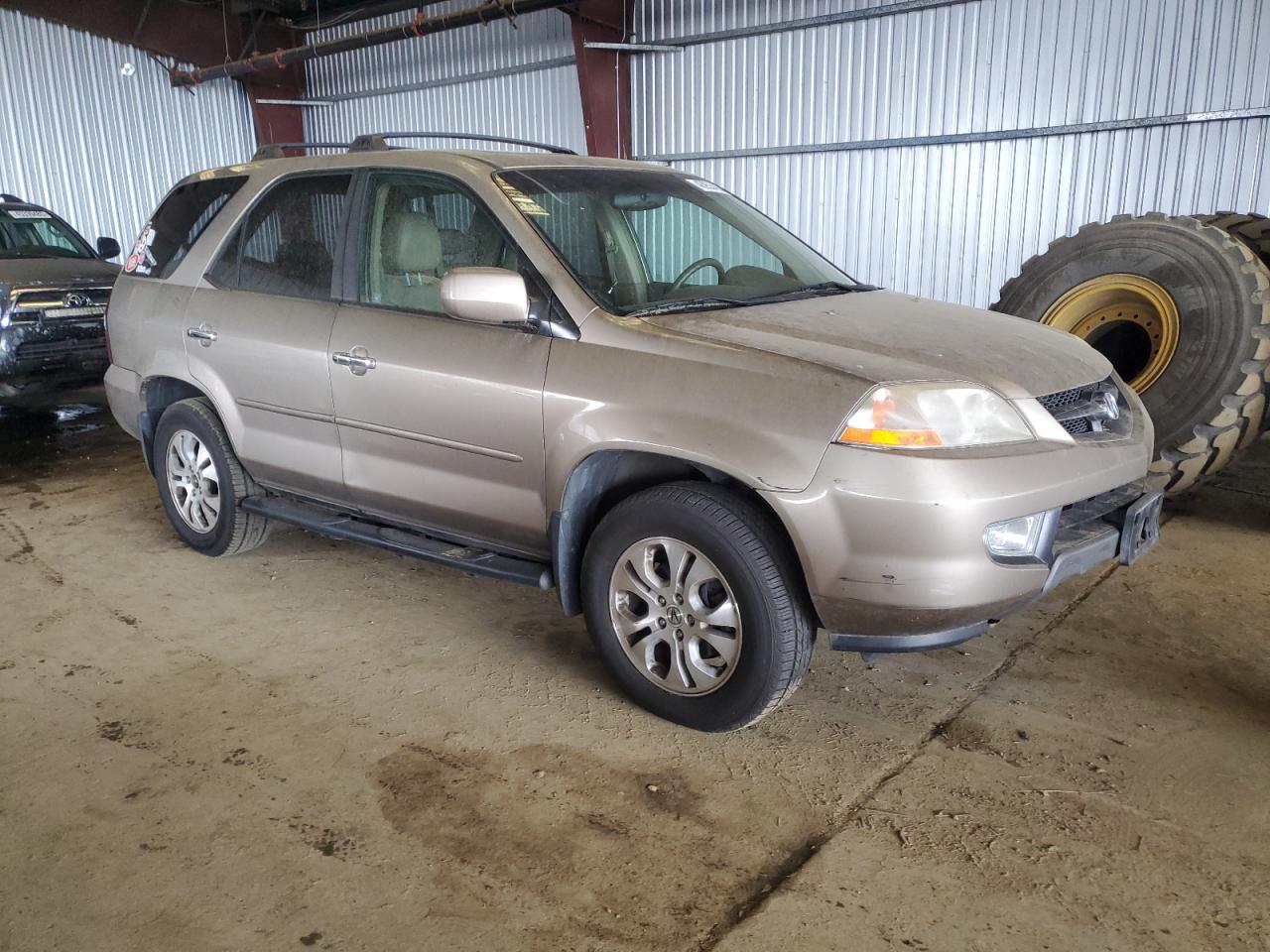 2003 Acura MDX VIN 2HNYD18863H547744 Copart auction photo, rear end / front end damage thumbnail 4