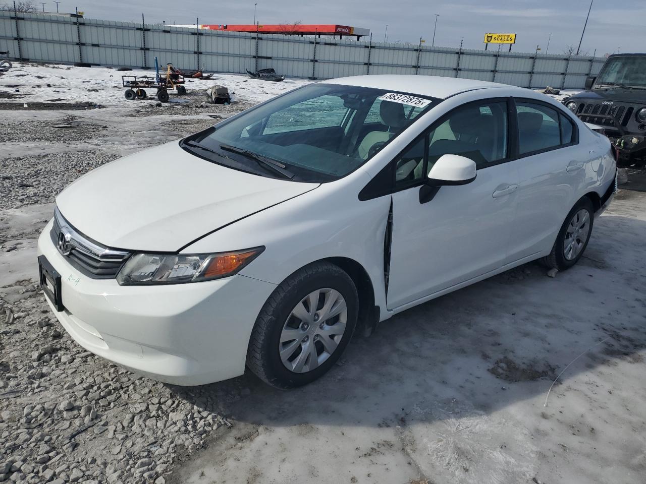 2012 Honda Civic VIN 19XFB2F57CE063580
