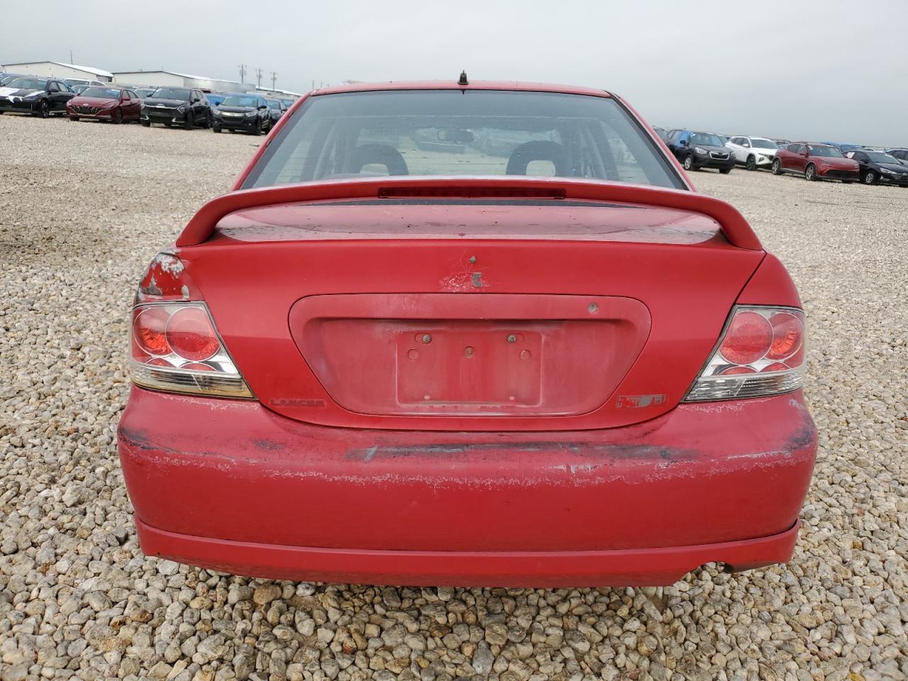 2004 Mitsubishi Lancer VIN JA3AJ66F94U023029 Copart auction photo, all over damage thumbnail 6