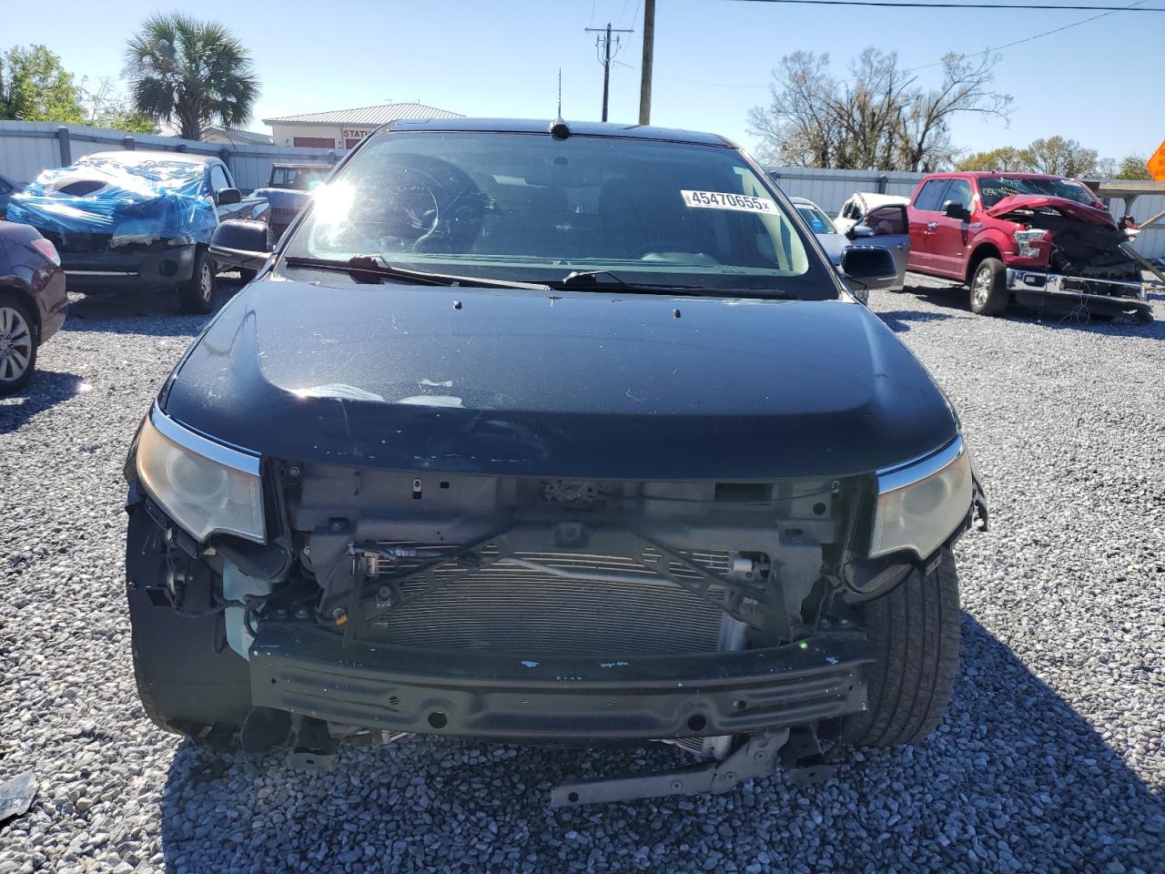 2013 Ford Edge VIN 2FMDK3JC1DBC02738 Copart auction photo, front end damage thumbnail 5