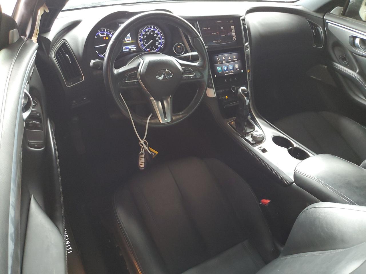 2017 Infiniti Q60 VIN JN1EV7EK2HM361375 Copart auction photo, front end / minor dent/scratches damage thumbnail 8