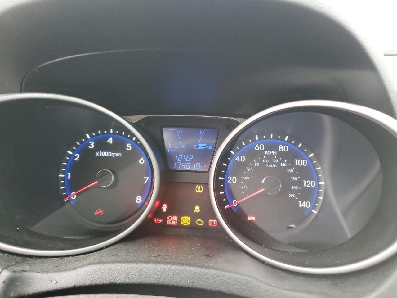 2013 Hyundai Tucson VIN KM8JT3AB8DU662111 Copart auction photo, mechanical damage thumbnail 9