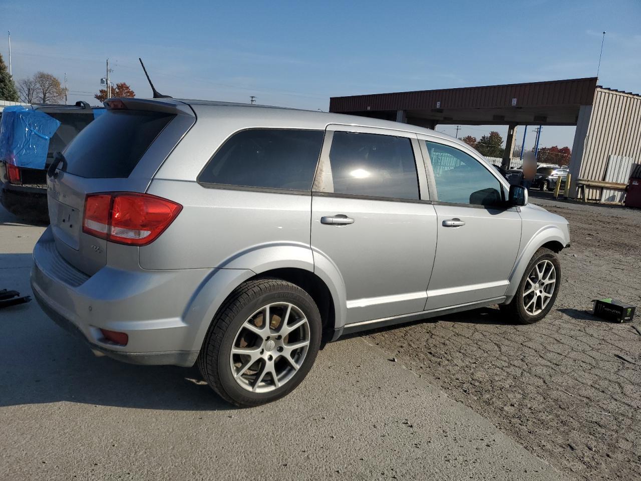 2015 Dodge Journey VIN 3C4PDCEG9FT641055 Copart auction photo, front end / side damage thumbnail 3