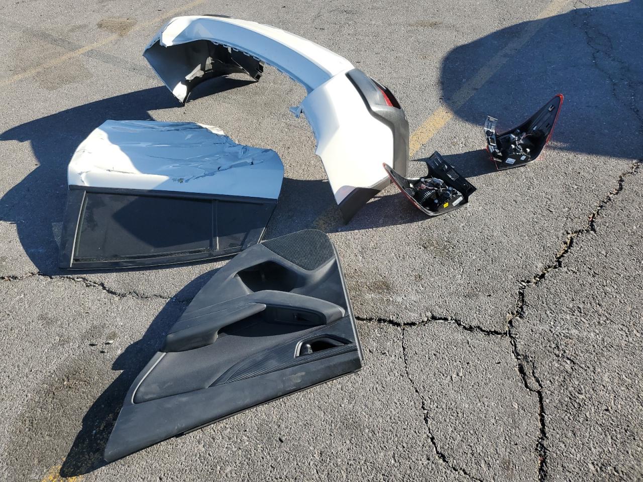 2023 Subaru XV VIN JF2GTAECXP8313679 Copart auction photo, side / rear end damage thumbnail 13