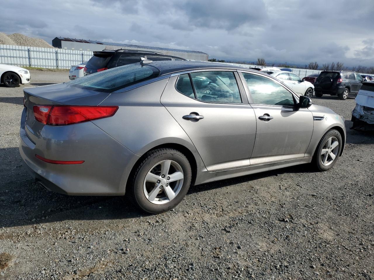 2015 KIA Optima VIN 5XXGM4A79FG431899 Copart auction photo, front end damage thumbnail 3