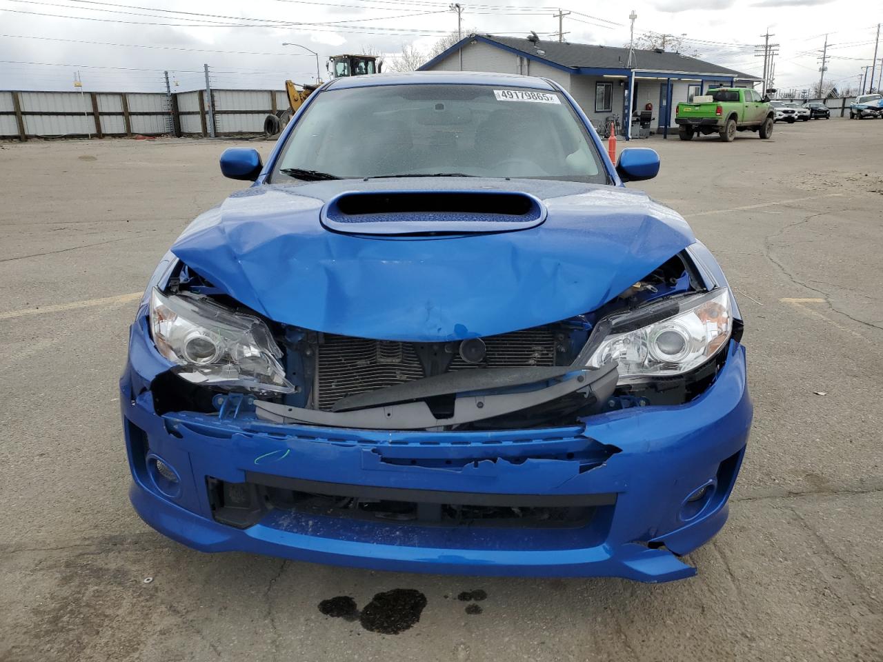 2013 Subaru WRX VIN JF1GV7F66DG007316 Copart auction photo, front end / mechanical damage thumbnail 5