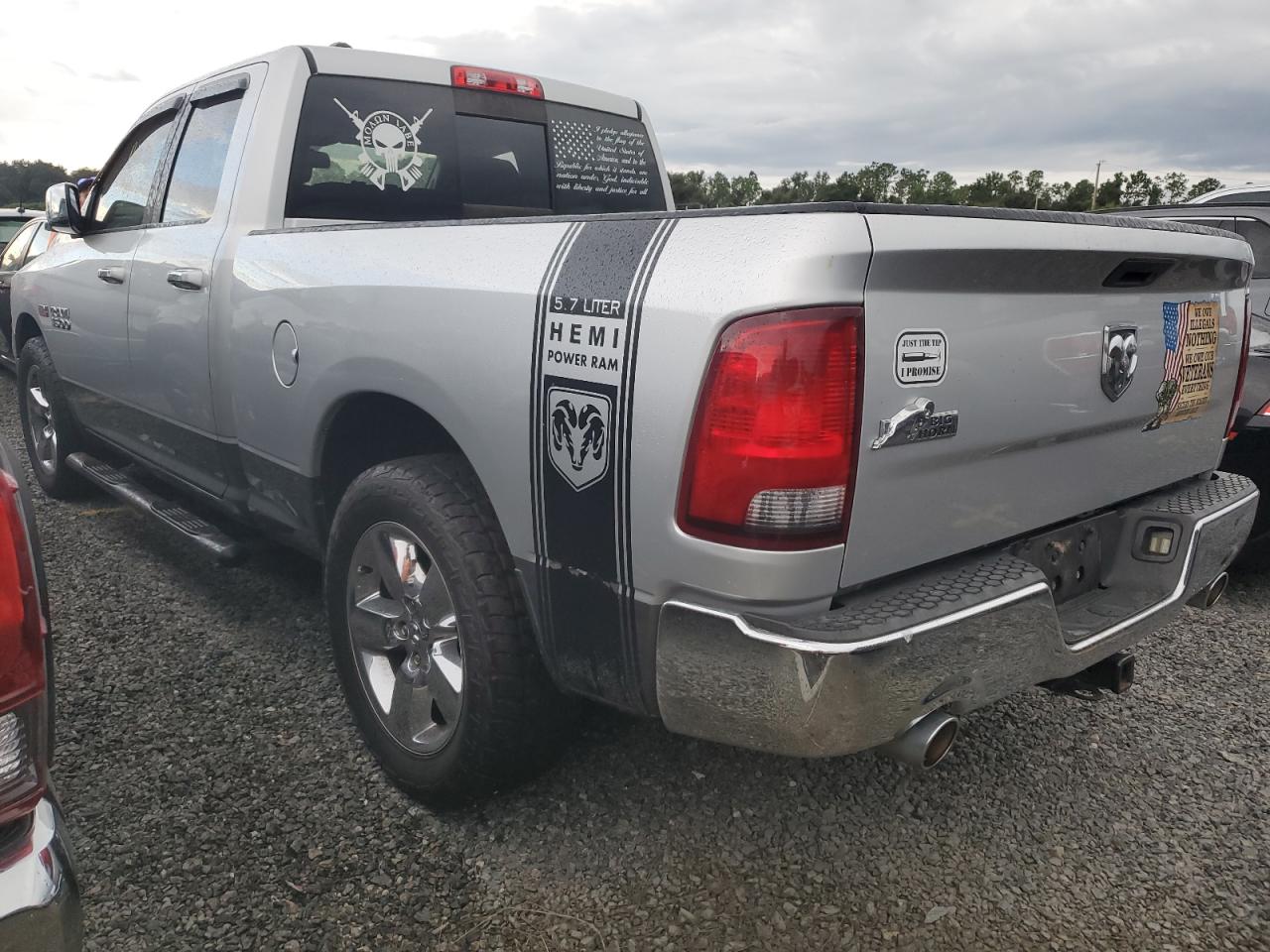 2015 RAM 1500 VIN 1C6RR6GTXFS638325 Copart auction photo, water/flood damage thumbnail 2