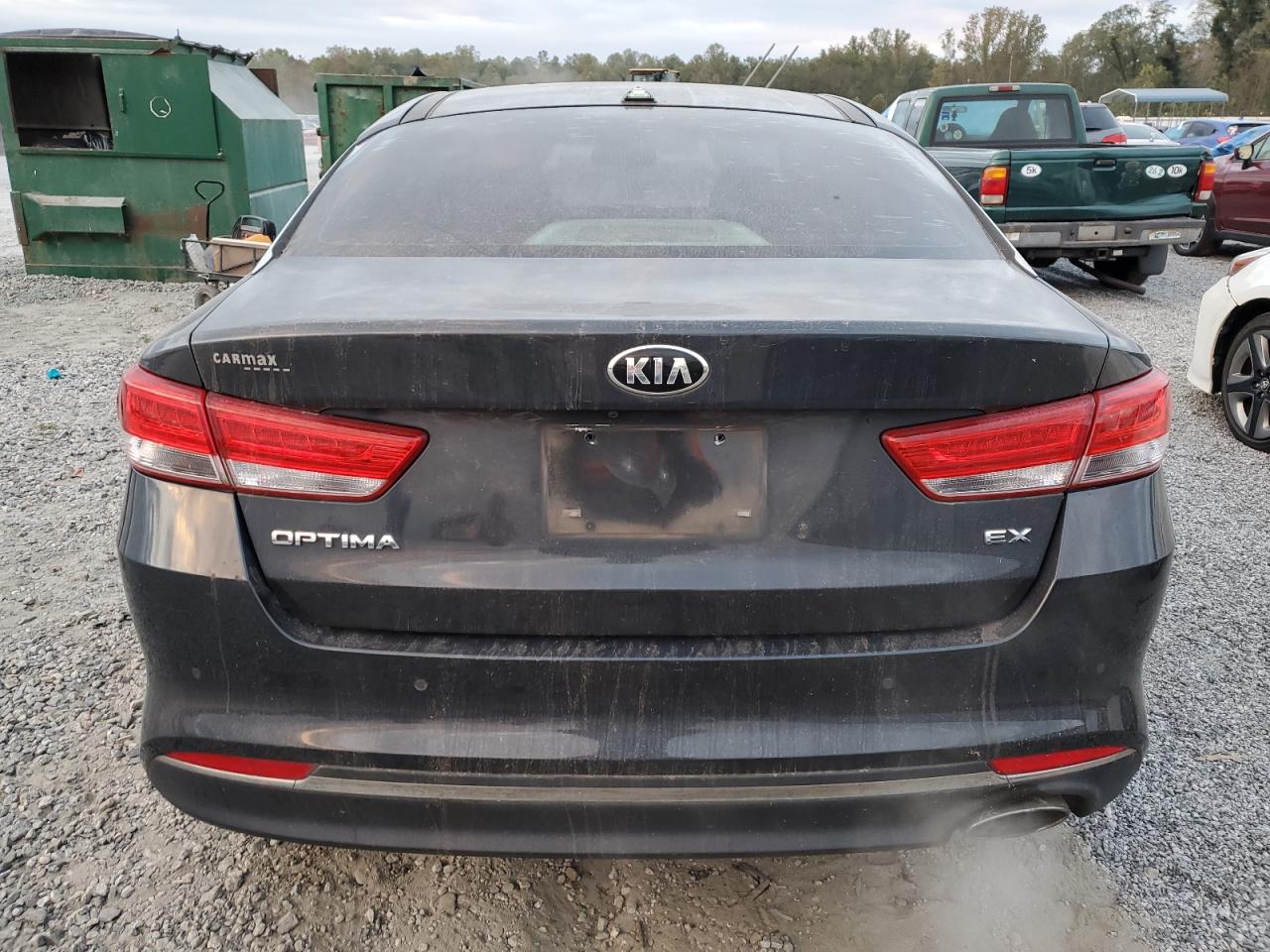 2016 KIA Optima VIN 5XXGU4L34GG101759 Copart auction photo, front end / minor dent/scratches damage thumbnail 6