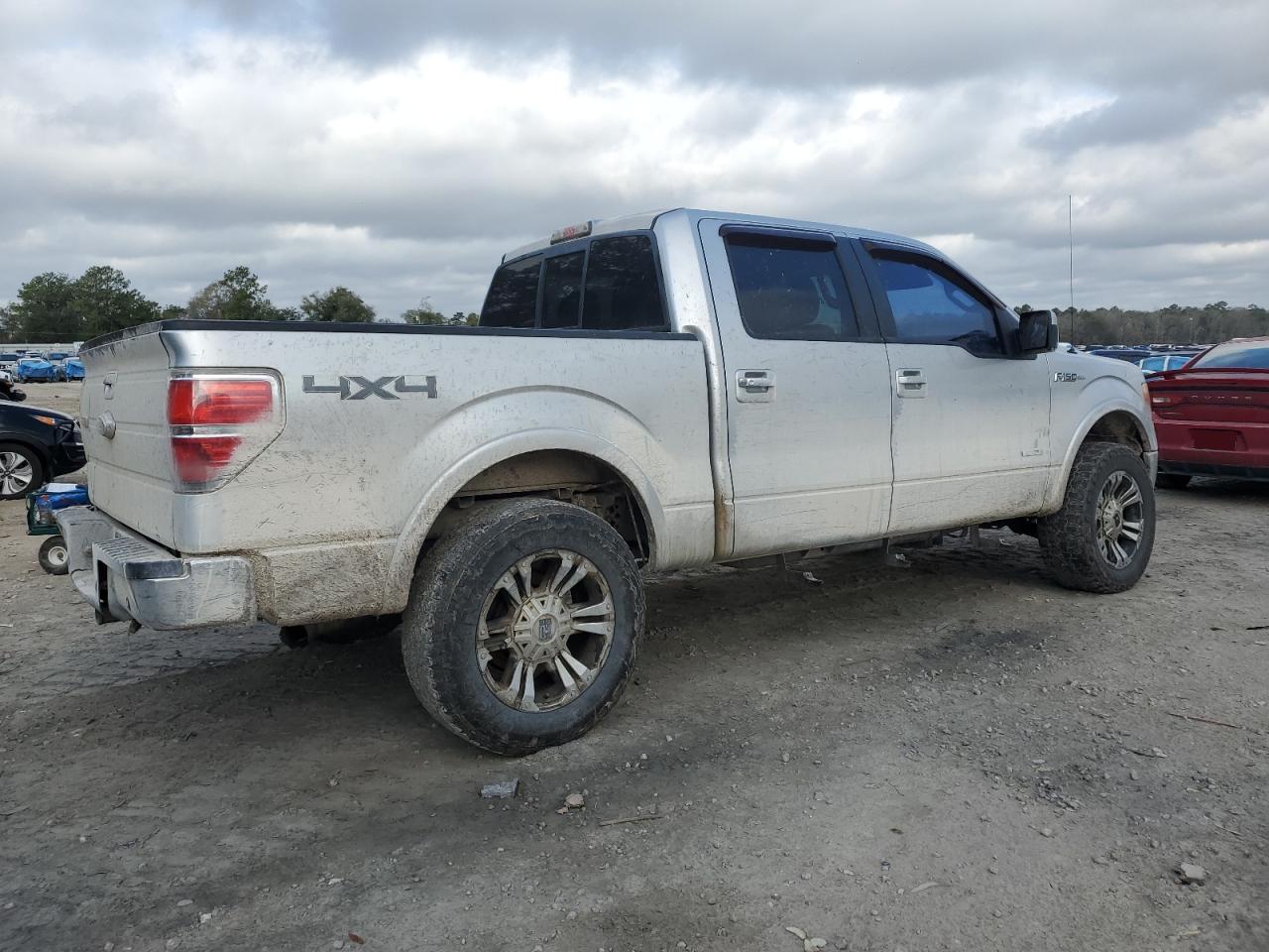 2012 Ford F-150 VIN 1FTFW1ET3CFA17703 Copart auction photo, burn damage thumbnail 3