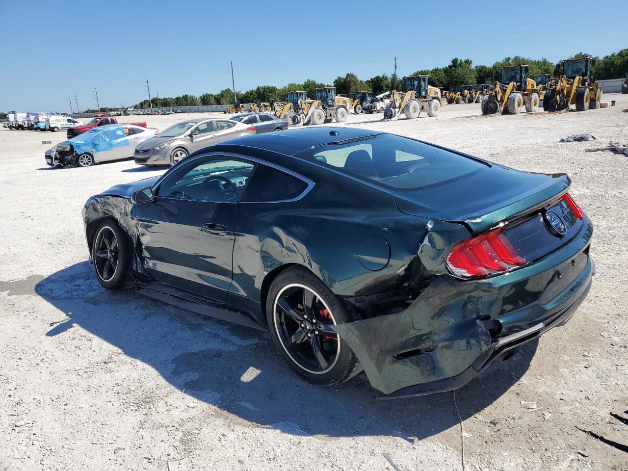 2019 Ford Mustang VIN 1FA6P8K03K5504815 Copart auction photo, all over damage thumbnail 2