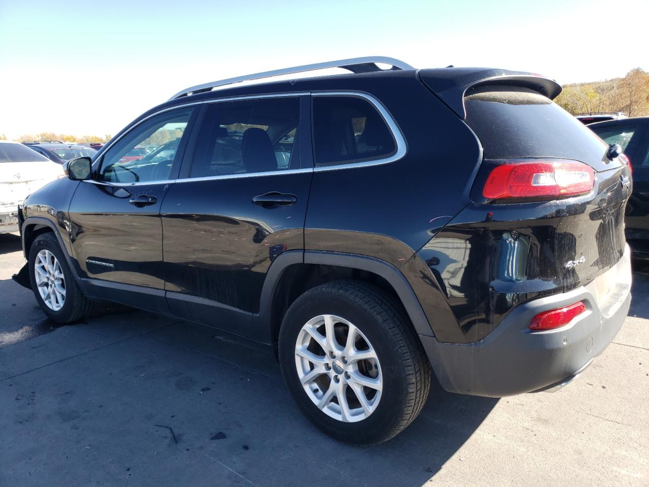 2016 Jeep Grand Cherokee VIN 1C4PJMCS4GW262112 Copart auction photo, front end / side damage thumbnail 2