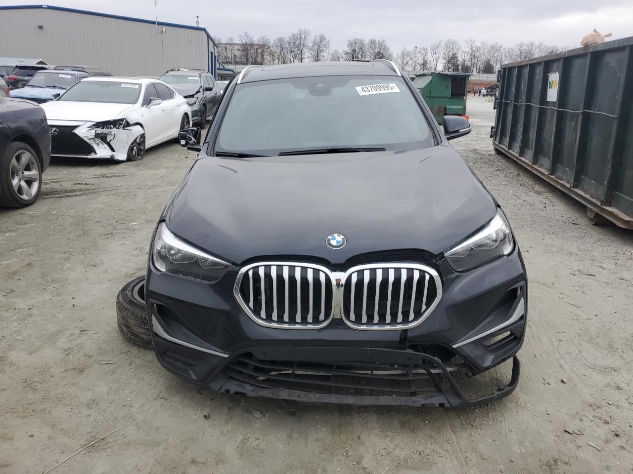 2020 BMW X1 VIN WBXJG9C07L3M20067 Copart auction photo, side damage thumbnail 5