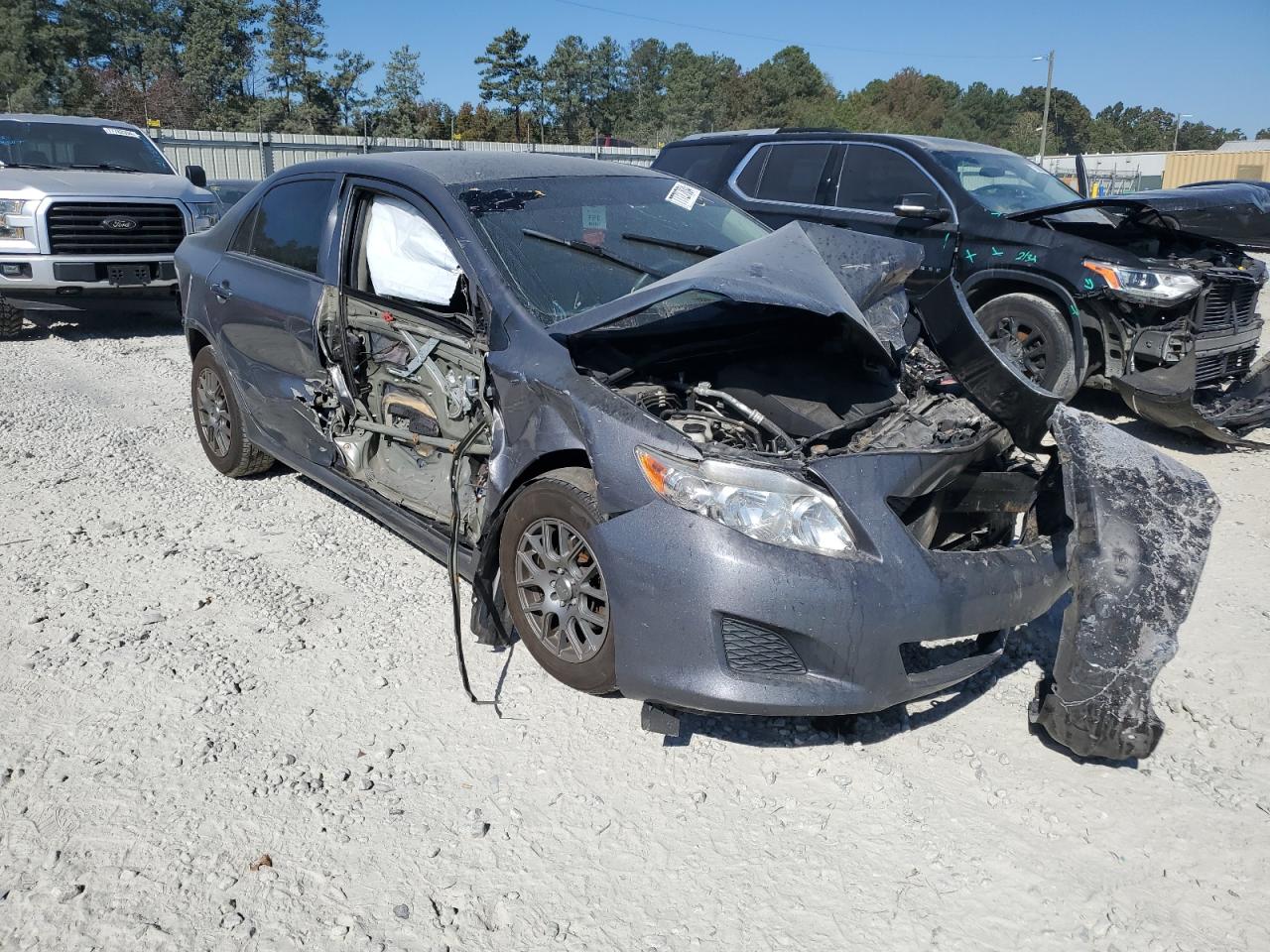 2010 Toyota Corolla VIN 1NXBU4EE9AZ214306 Copart auction photo, all over damage thumbnail 4