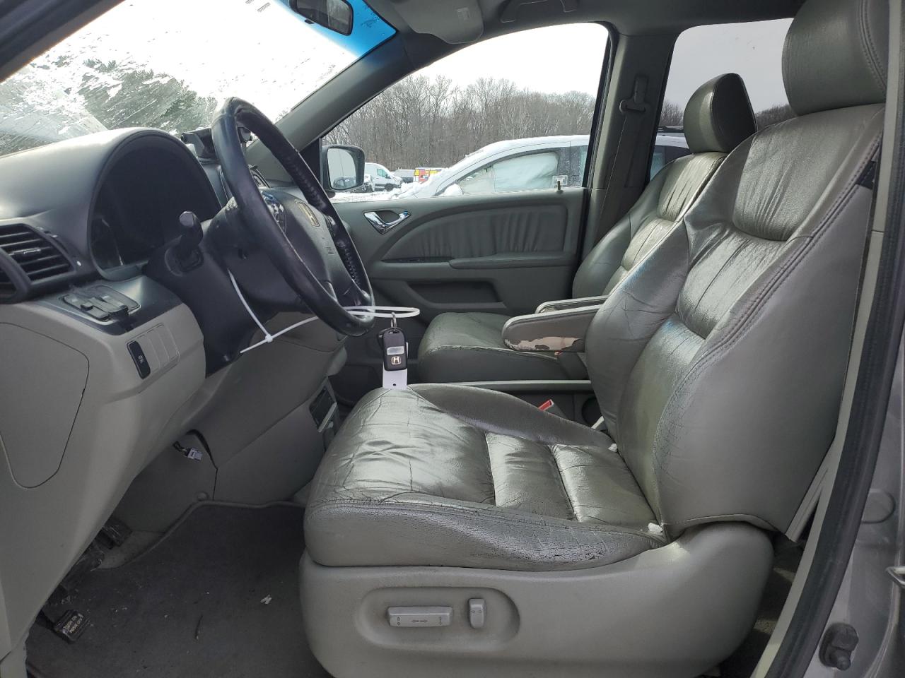 2007 Honda Odyssey VIN 5FNRL38787B415984 Copart auction photo, front end damage thumbnail 7