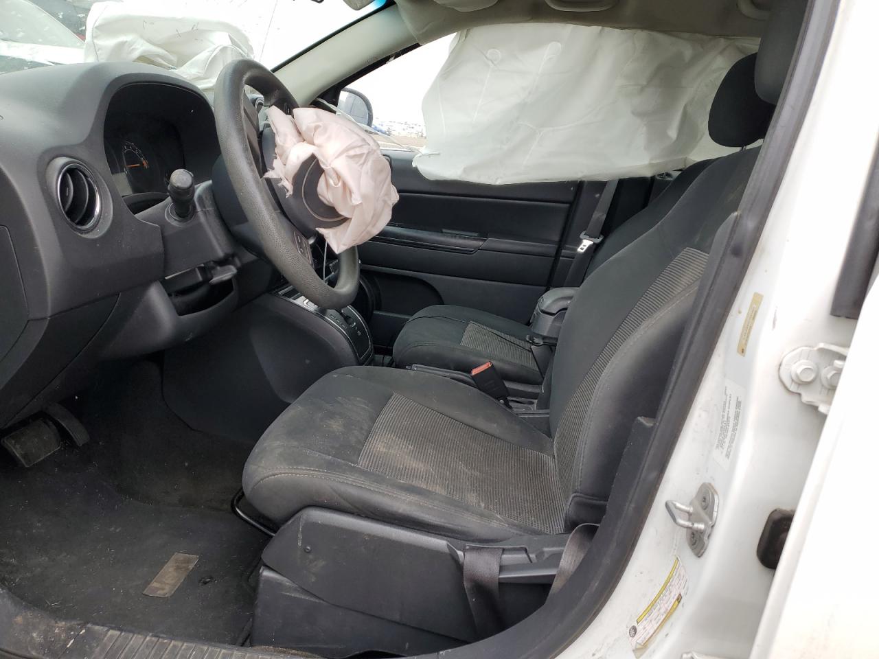 2014 Jeep Compass VIN 1C4NJDBB9ED591907 Copart auction photo, front end damage thumbnail 7