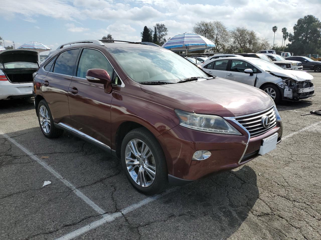 2015 Lexus RX VIN 2T2ZK1BA2FC179052 Copart auction photo, rear end / minor dent/scratches damage thumbnail 4