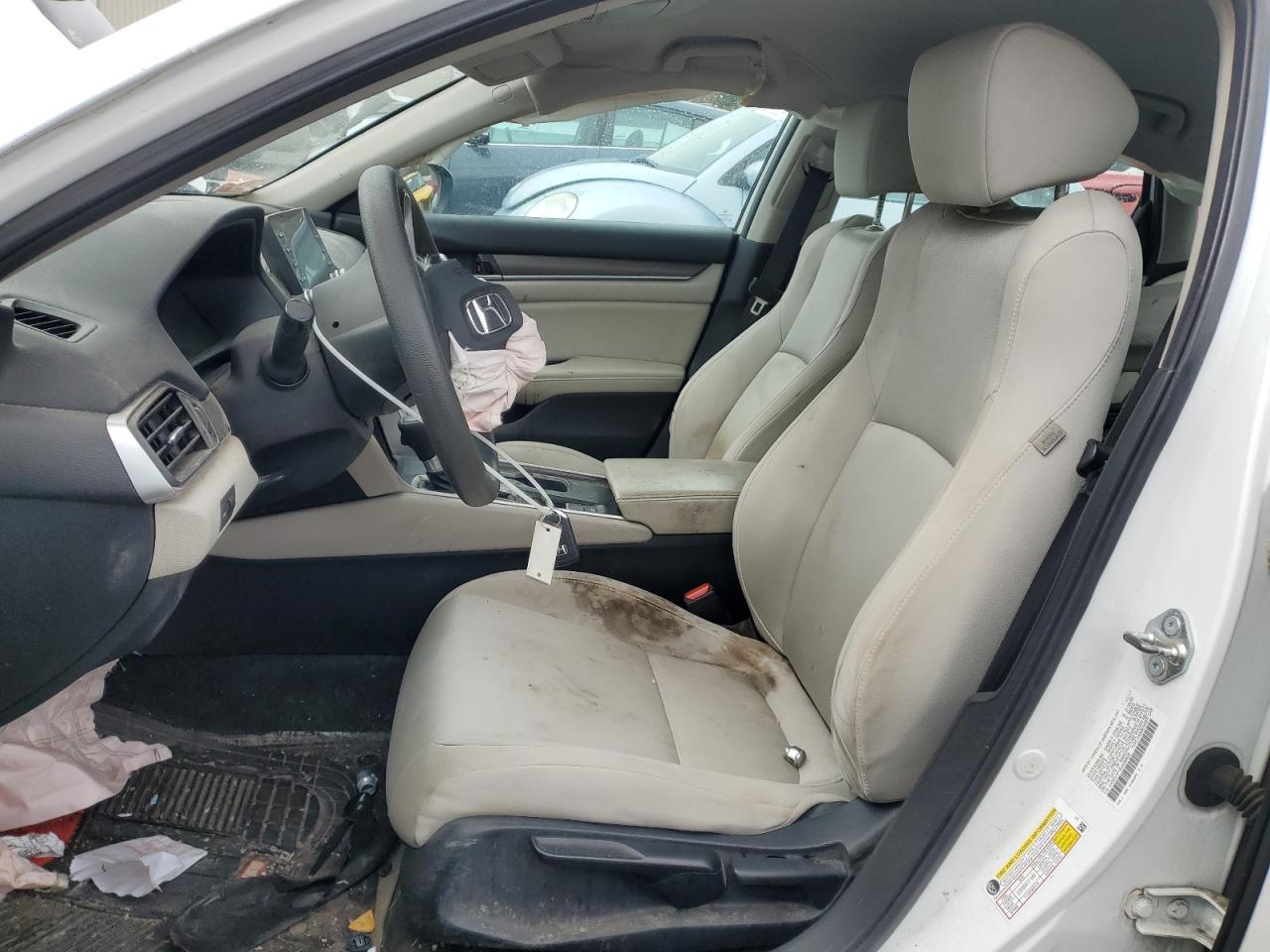2018 Honda Accord VIN 1HGCV1F19JA049828 Copart auction photo, front end / side damage thumbnail 7