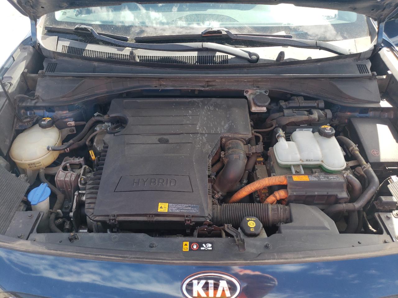 2017 KIA Niro VIN KNDCE3LC7H5047837 Copart auction photo, front end damage thumbnail 13