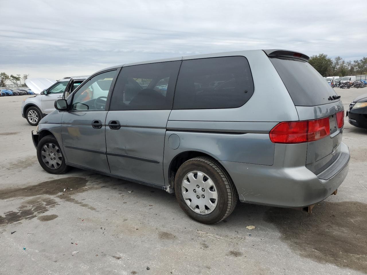 2001 Honda Odyssey VIN 2HKRL18521H534125 Copart auction photo, front end / side damage thumbnail 2