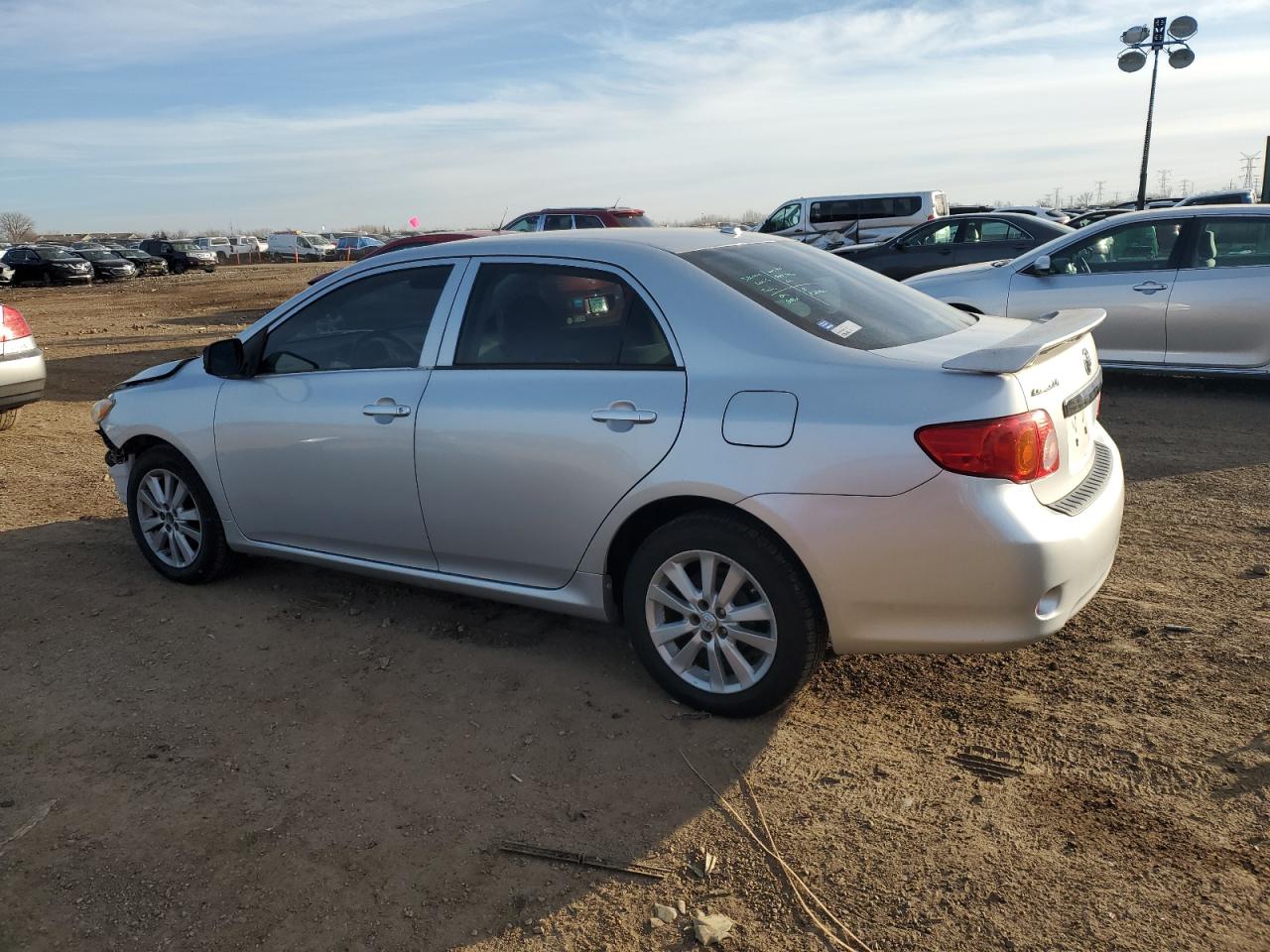2009 Toyota Corolla VIN JTDBL40E09J051198 Copart auction photo, front end damage thumbnail 2
