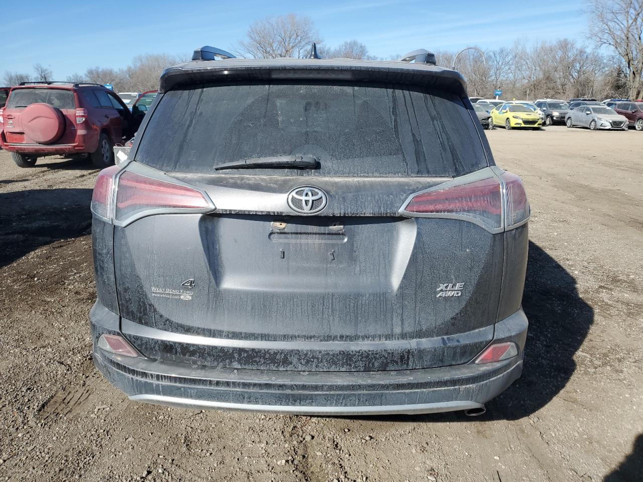 2017 Toyota RAV 4 VIN JTMRFREV2HJ124274 Copart auction photo, side / undercarriage damage thumbnail 6