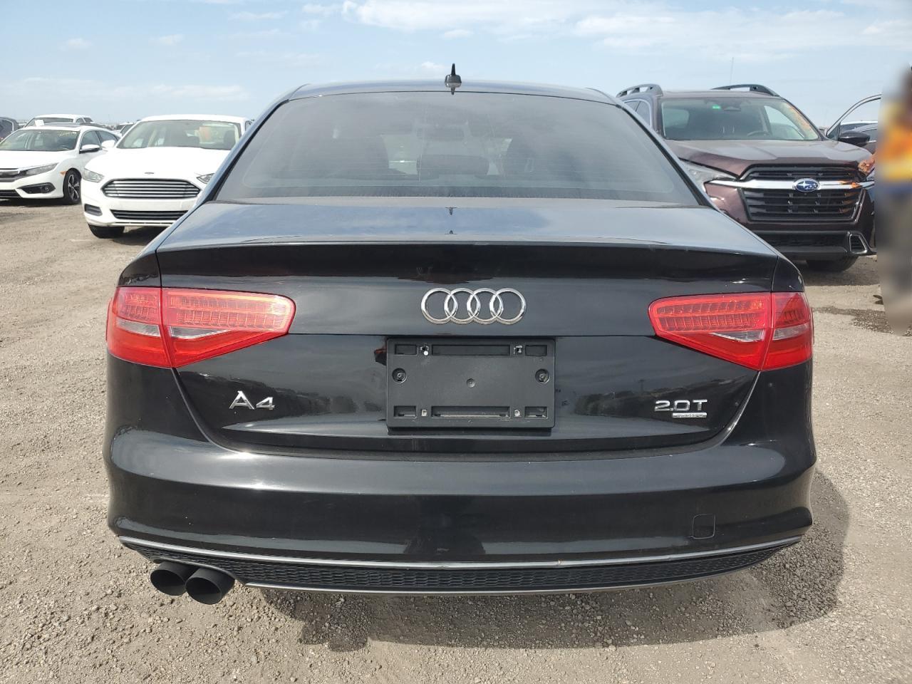 2014 Audi A4 VIN WAUDFAFL7EN042745 Copart auction photo, water/flood damage thumbnail 6