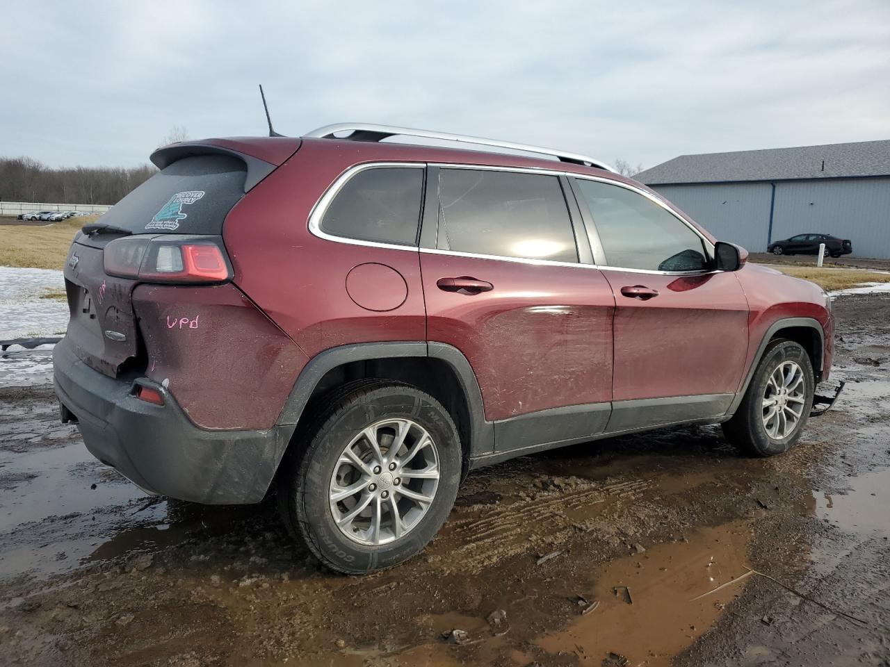 2019 Jeep Grand Cherokee VIN 1C4PJMLNXKD123648 Copart auction photo, front end damage thumbnail 3
