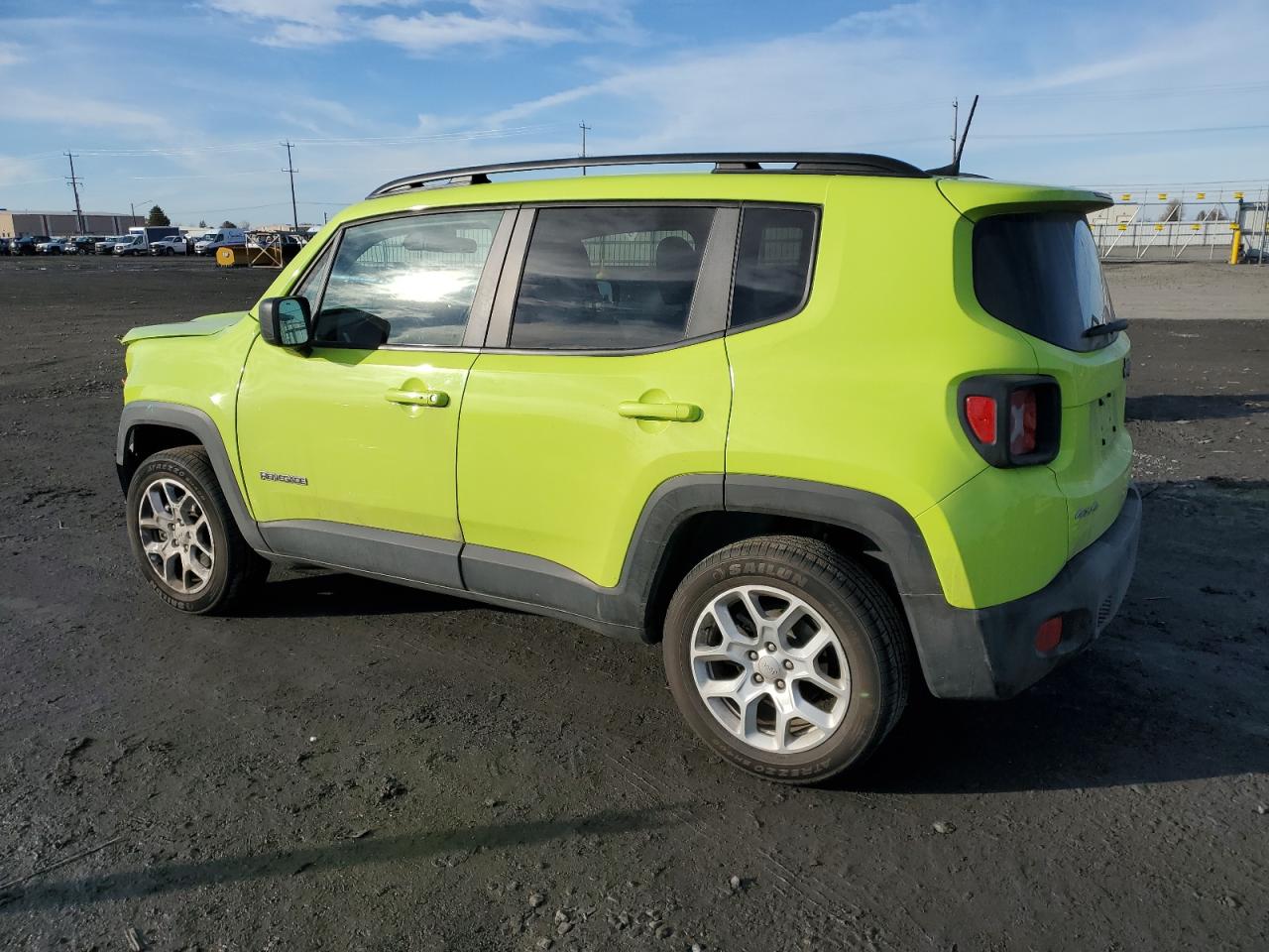 2018 Jeep Renegade VIN ZACCJBABXJPJ34013 Copart auction photo, front end / side damage thumbnail 2