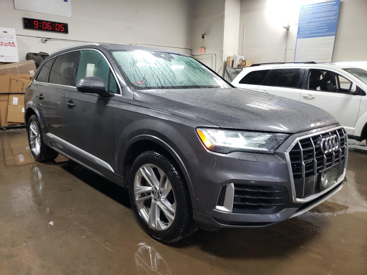 2021 Audi Q7 VIN WA1LXAF71MD000701 Copart auction photo, rear end damage thumbnail 4
