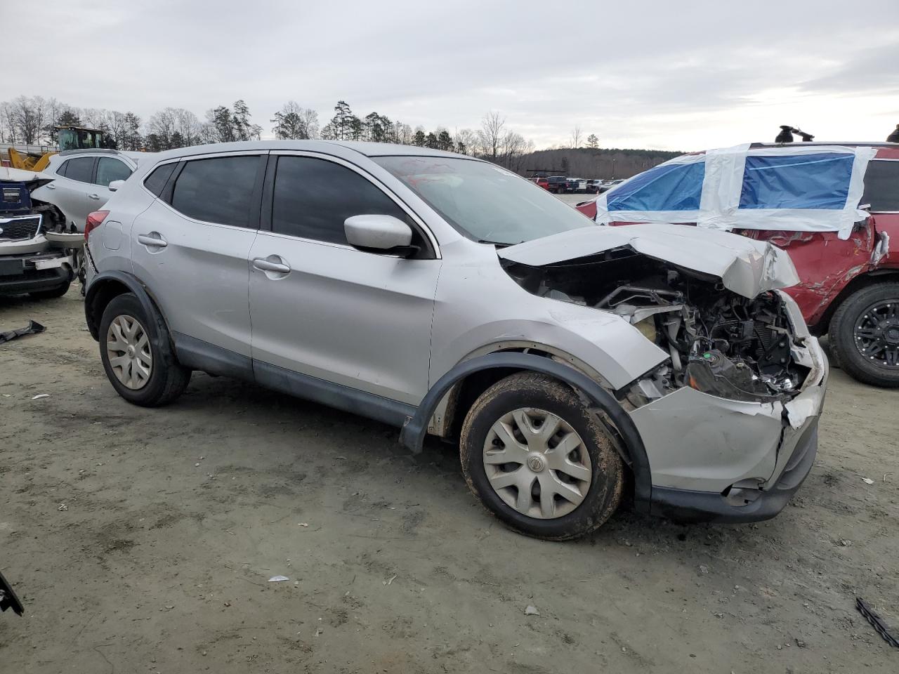 2019 Nissan Rogue VIN JN1BJ1CP1KW525656 Copart auction photo, front end damage thumbnail 4